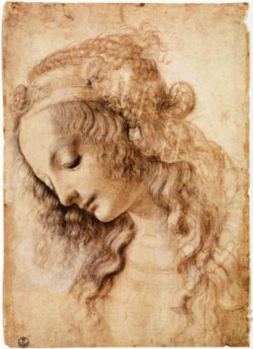 Woman's Head by Leonardo da Vinci